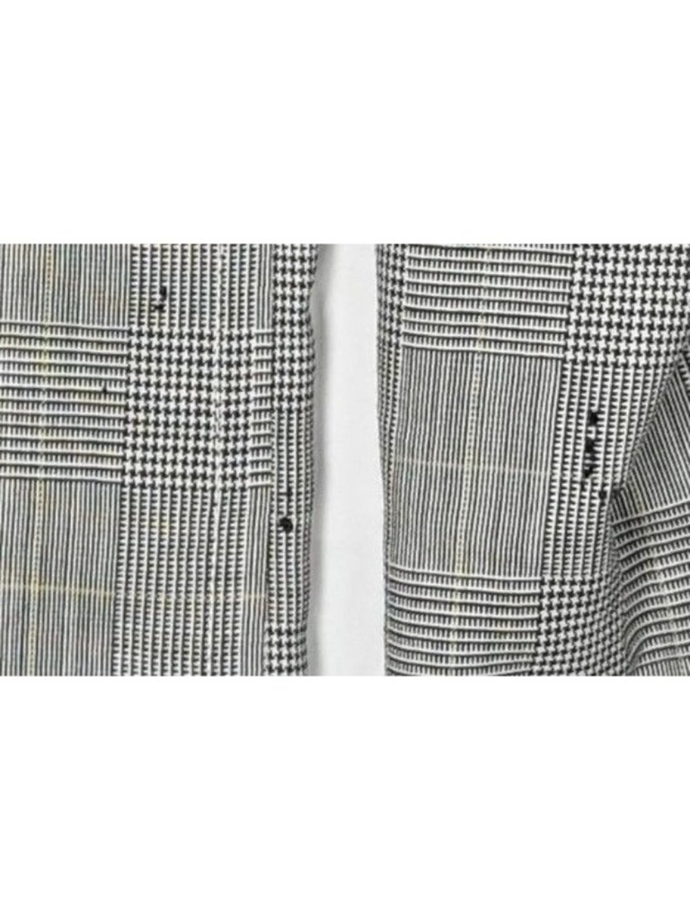 Fred Perry Collared Check Jacket in Black - Picture 12 of 13